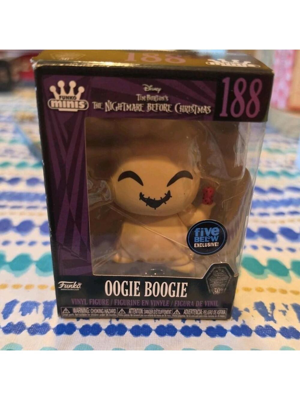 Funko Five Below Exclusive Oogie Boogie Vinyl Figure Nightmare Before Christmas